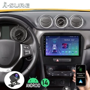 For Suzuki Vitara 2015-2024 Android 14 Car Stereo Radio Carplay GPS Navi +Camera - Picture 1 of 13