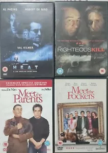Robert De Niro Collection 4 DVD Movie Bundle Joblot Al Pacino - Picture 1 of 1