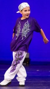TRAJE DE PANTALONES DE SUDADERA Y AERÓGRAFO PARA NIÑOS * PERSONALIZADO * M (10-12) - Imagen 1 de 2