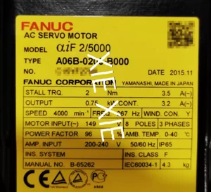 FANUC  A06B-0205-B000 Brand new Servo Motor shipping Via Fedex or DHL - Picture 1 of 1
