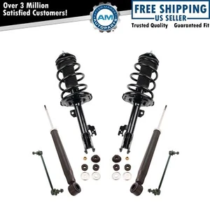 Front Complete Struts Sway Bar Links & Rear Shocks Kit Fits 15-20 Toyota Sienna - Picture 1 of 10
