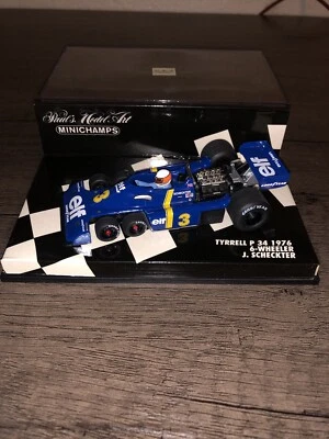 Minichamps 1976 - Tyrrell Ford P34 - Jody Sheckter - 6 Wheeler  - Image 1 of 4