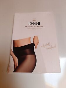 Wolford Special Feature Comfort Cut 40 Strumpfhose schwarz 14555 (XS)
