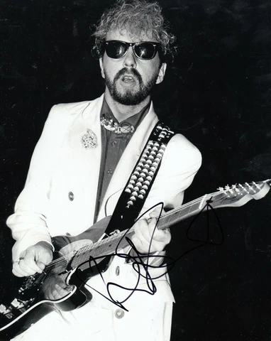 Music - Dave Stewart - Hand Signed 8x10 Photograph - Eurythmics - COA Cover