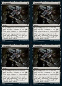 MTG - 4x EATEN ALIVE - Innistrad: Midnight Hunt (C) - Picture 1 of 1