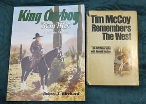 Tom Mix - King Cowboy  & Tim McCoy Remembers (2 Books) - Picture 1 of 8