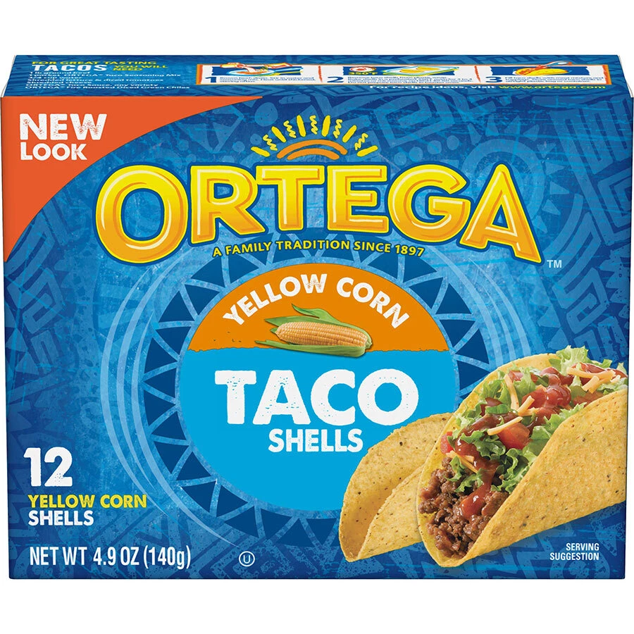 Ortega Yellow Taco Shell 140g - Image 1 of 1