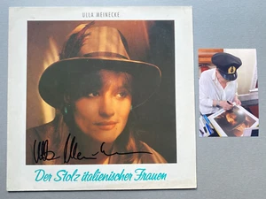 ULLA MEINECKE In-person signed signierte Vinyl/LP 12" Autogramm + Beweis-Foto - Picture 1 of 1
