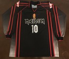 Rare Vintage Iron Maiden Futbol Soccer Jersey