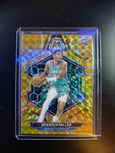 2023-24 Panini Mosaic Reactive Yellow Brandon Miller RC #202 - Picture 1 of 2