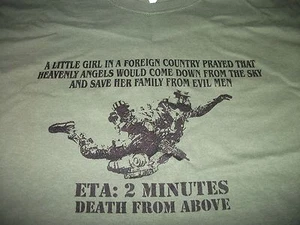 CAMISETA FUERZAS ESPECIALES ETA todas las tallas SAS EJÉRCITO SELLOS AEROTRANSPORTADOS - Imagen 1 de 3