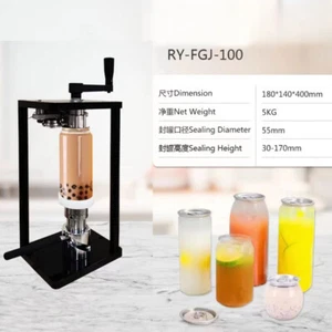 Can Sealing Machine Commercial Beverage Cake Disposable Packer Capping - Picture 1 of 6