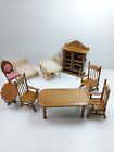 Wooden Doll House Furniture lot  DTD Chesapeake Virginia Miniatures  & Other's