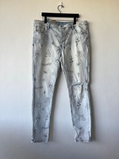 new Ksubi mens denim jean chitch slim blue stik n poke extra large 2xl xxl 40 42
