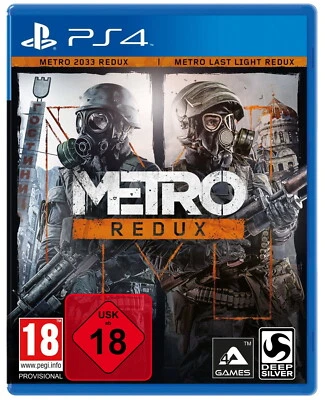 Metro Redux - Metro 2033 + Metro Last Light - PS4 Playstation 4 - NEU OVP