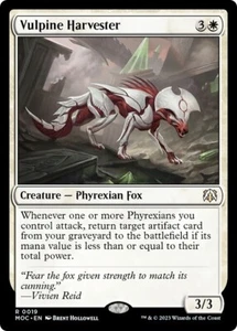 COSECHADORA DE VULPINAS de colección casi nueva-m Commander March of The Machine 1 rara - Imagen 1 de 1