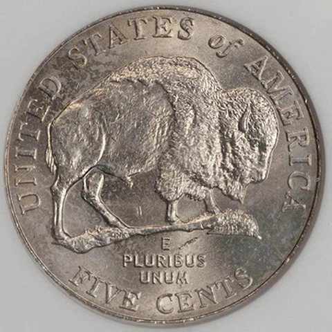 2005 P ANACS MS 63 Detached Leg Bison Nickel Mint Error Great Eye Appeal Cover