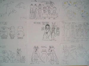 Kaiketsu Zorori Da・da・da・daibouken setting materials 3 bg - Bild 1 von 2