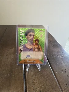 2024-25 Topps Finest Ryan Dunn #MA-RD Masters Green Auto RC /75 - Picture 1 of 2