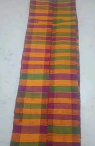 Kente Stoff Stoff 58 Zoll x 9 Zoll - Bild 1 von 3