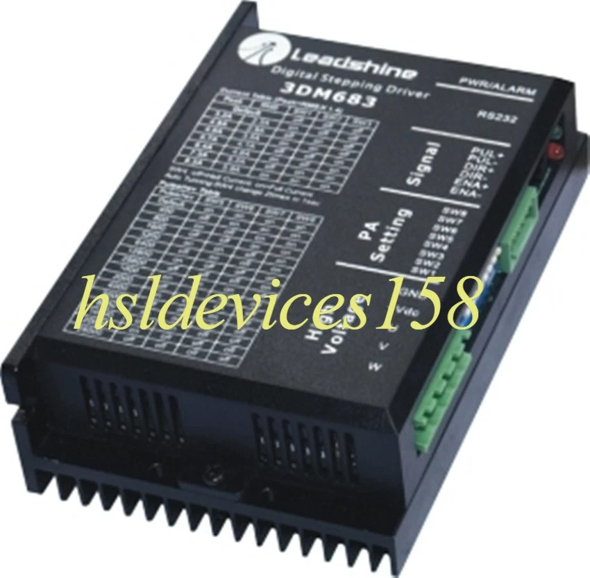 1PC LeadShine 3DM683 3 Phase Digital Stepper Motor Driver 20-60VDC 0.5-8.3A NEW - Image 1 of 1