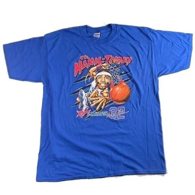 NBA × Vintage Vintage 2004 Richard Rip Hamilton Pistons "it's hamil time" - Image 1 of 4