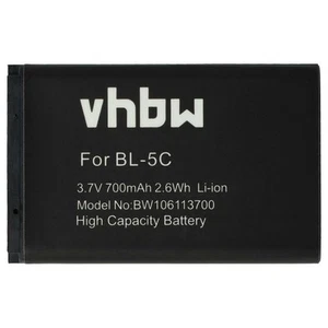 Batteria sostituisce Nokia BL-5CA 700mAh - Foto 1 di 9