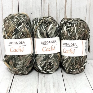 Moda -Dea Cache Color Serengeti Lot of 3 Skeins of Yarn - Picture 1 of 5