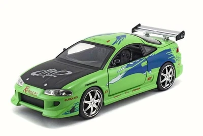 Jada 1:32 Fast & Furious Brian's Mitsubishi Eclipse Modello Diecast - 97609 - Immagine 1 di 2