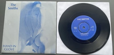 The Smiths - Hand In Glove 7” Vinyl Record Rough Trade 1984 - Image 1 of 3