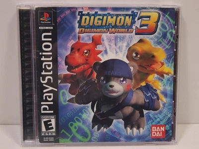 Digimon World 3 (Sony PlayStation | PS1) Complete in Box CIB - Image 1 of 4