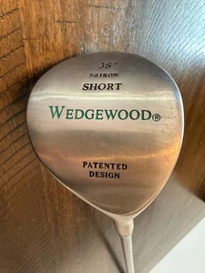 38 in LADIES WEDGEWOOD SHORT 7-8 IRON GOLF CLUB EXCELLENT JUMBO GRIP - Picture 1 of 4