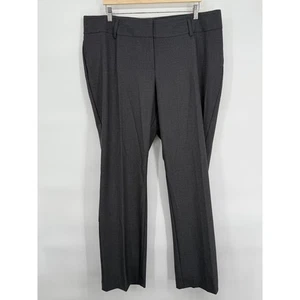 Pantalones de vestir Worthington para mujer gris carbón pierna recta talla 18 curvilíneos nuevos con etiquetas - Imagen 1 de 14