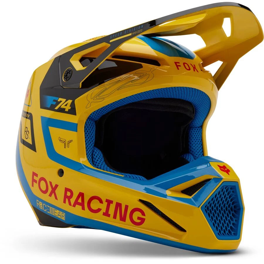 Casco Fox Racing 2025 V1 con MIPS - Especificaciones de carrera Foto 1 de 4