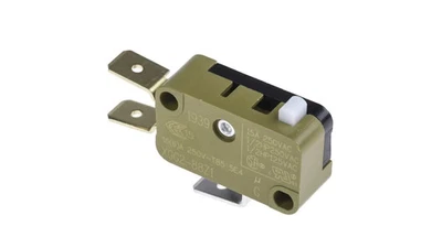 Saia-Burgess Short Lever Micro Switch, Tab Terminal, 16 A @ 250 V ac, SP