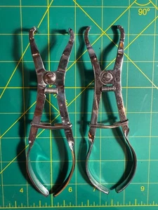 2 Stck. Elfenbein Typ Dentsply & andere Gummi Dam Klemme Pinzette Dental Werkzeug (#0916015) - Bild 1 von 4