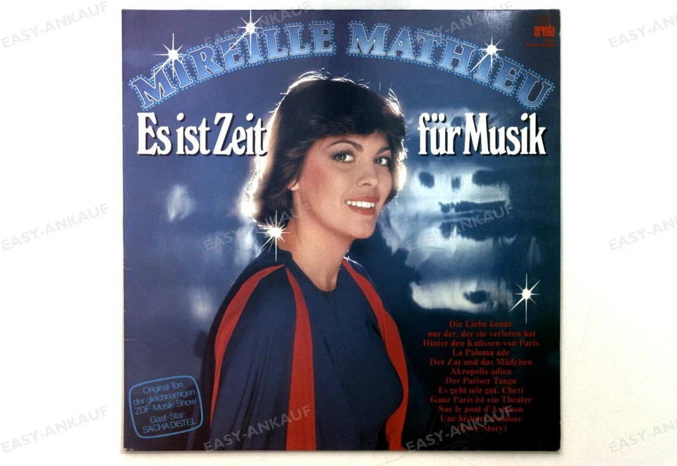 Mireille Mathieu - Es Ist Zeit Für Musik GER LP 1977 .* - Image 1 of 1