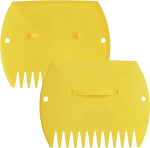 Laubschaufeln Handrechen, große Laubgreifer für Gartenarbeit und Garteneinsatz, klar  - Bild 1 von 12