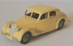Dinky Toys No.40a Riley Saloon Car (1950-54) Cream /Green Hubs. FREE POST TO UK. - Picture 1 of 10