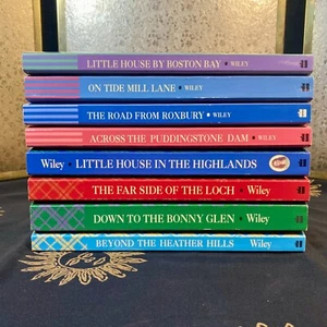 COMPLETE Set 8 Melissa Wiley LITTLE HOUSE Prequels CHARLOTTE MARTHA Years 1st Ed - Picture 1 of 20