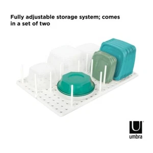 Peggy Kitchen Drawer Organiser - White - by Umbra - Picture 1 of 7