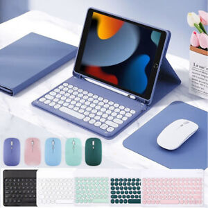 Bluetooth Tastatur Hülle mit Stifthalter Für iPad 7/8/9/10th Gen Air 4/5 Pro 11