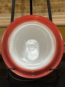 Vintage Pyrex Flamingo Pink 9" Round Pie Plate Baking Dish #909 Ovenware - Picture 1 of 8