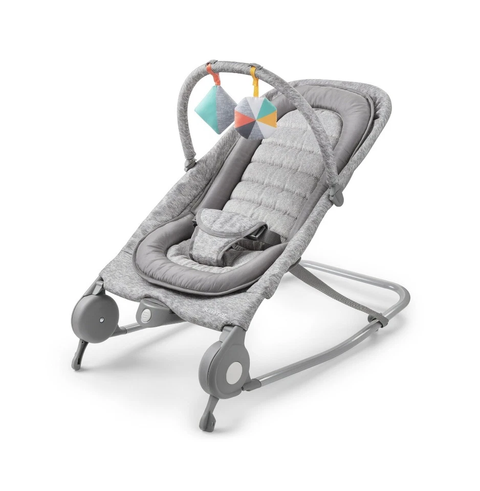 Dúo gorila y balancín infantil 2 en 1 Summer Infant® - tweed gris claro Foto 1 de 1