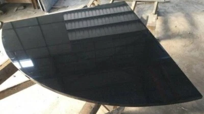 Black Granite  Quadrant 20MM  hearth  polished or Honed  - Image 1 of 2