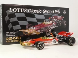 Quartzo Lotus 49C GOLD LEAF #28 Emerson Fittipaldi British GP 1970 1/18 18221 - Foto 1 di 4