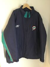 Vintage Heavy Reebok Miami Dolphins Quilted Jacket NFL Team Apparel Nylon Mint