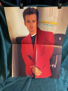 All Stars vintage Pin up Luke Perry and  New Kids On The Block - Picture 1 of 4