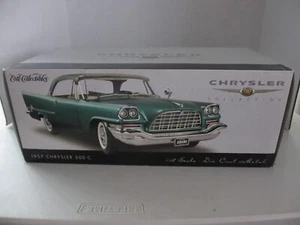 ERTL COLLECTIBLES 1:18 SCALE 1957 CHRYSLER 300 C, GREEN, 32503, NEW IN BOX - Picture 1 of 13