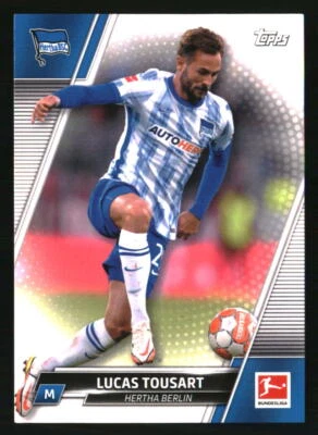 Lucas Tousart 2021-22 Topps Bundesliga #11 SOCCER Card - Image 1 of 2